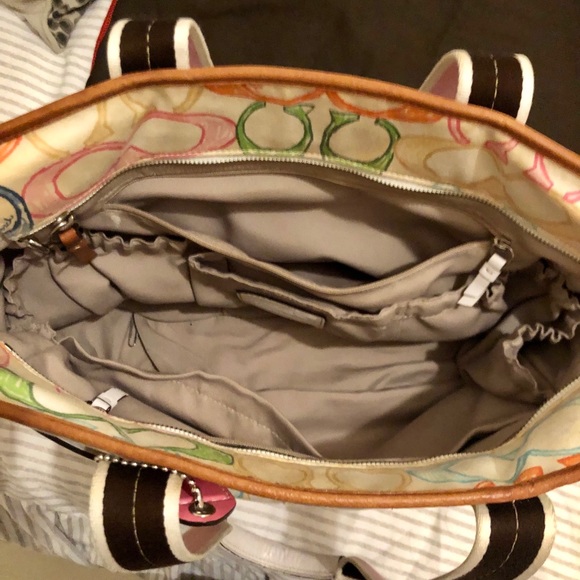 100% Authentic Scribble Coach Diaper Bag - Picture 4 of 4